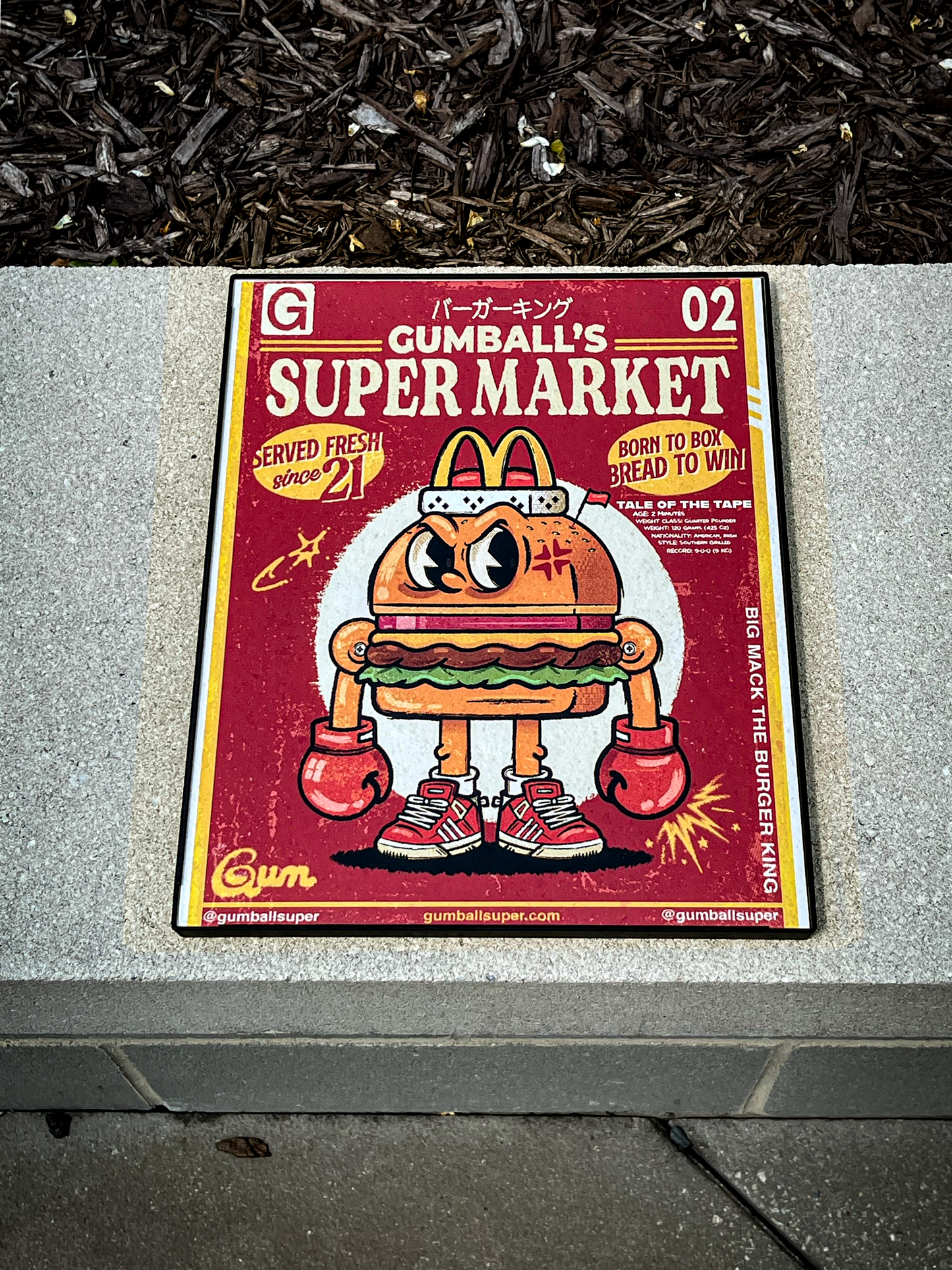 Limited Edition Big Mack, The Burger King Poster