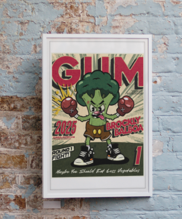 Brockly Balboa – Limited Edition Fight Poster