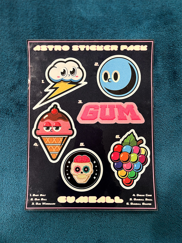 Astro Sticker Sheet