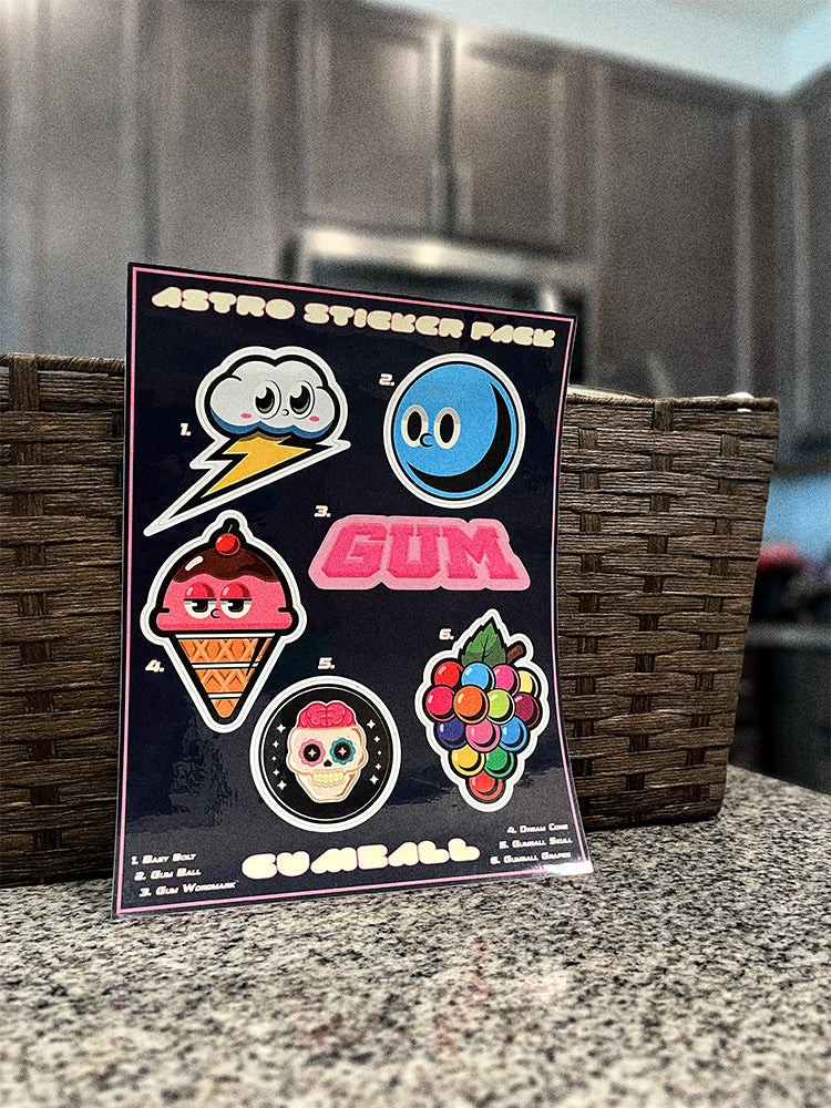 Astro Sticker Sheet