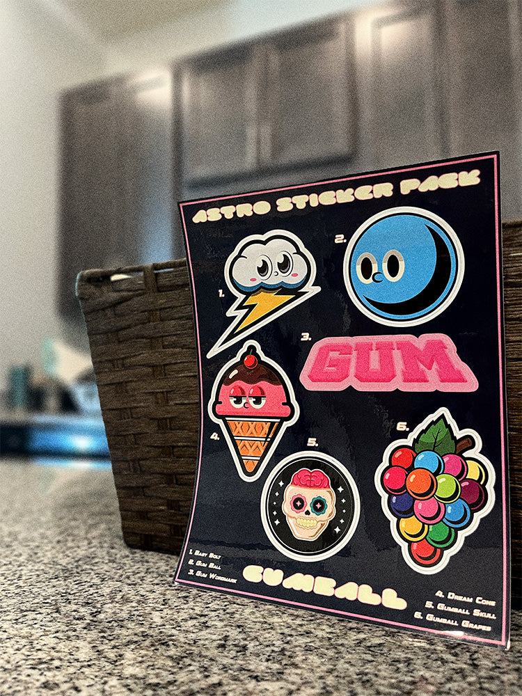 Astro Sticker Sheet
