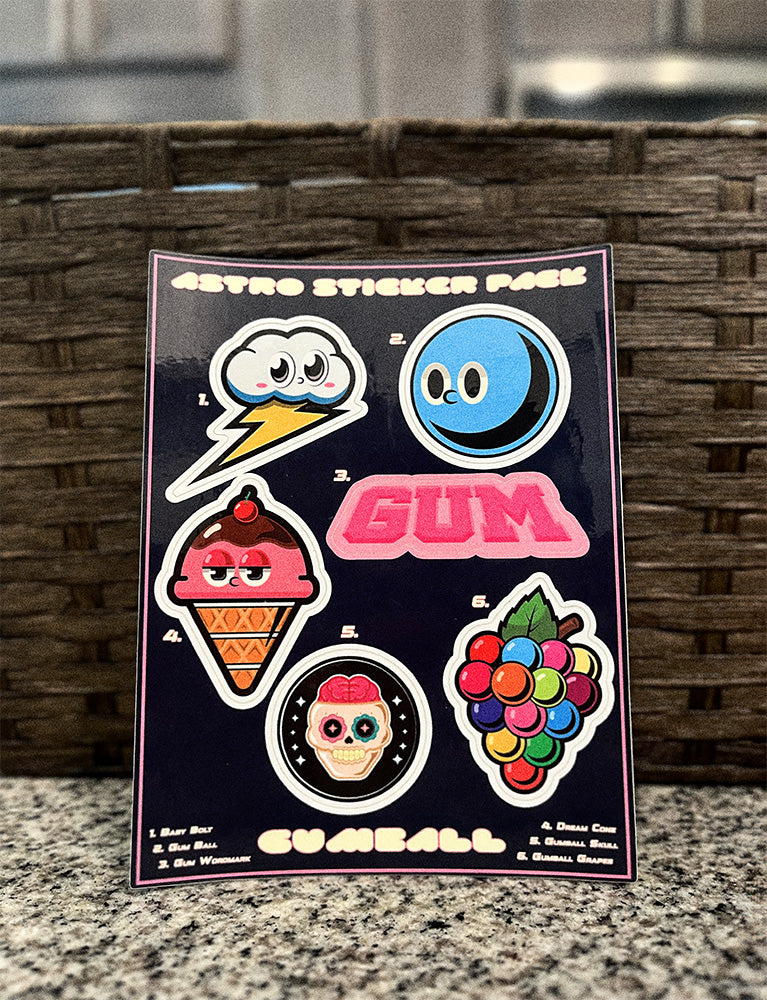 Astro Sticker Sheet