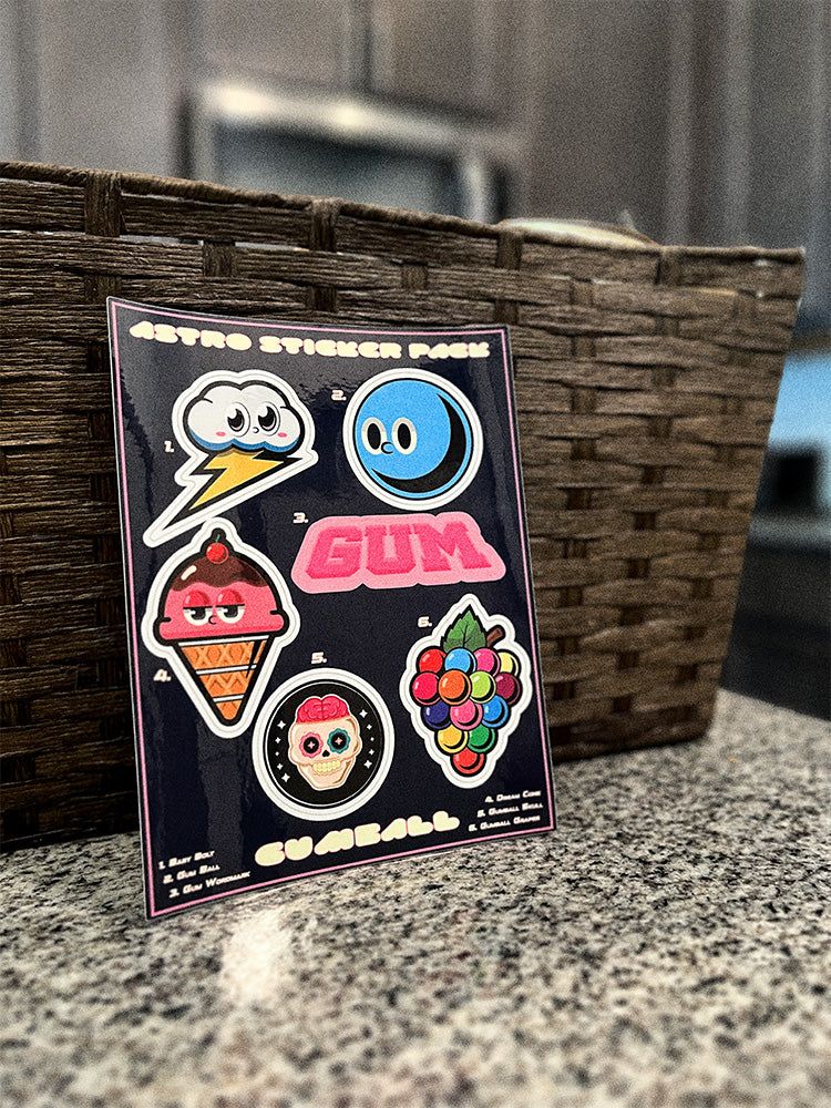 Astro Sticker Sheet