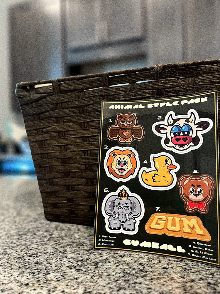 Animal Sticker Sheet