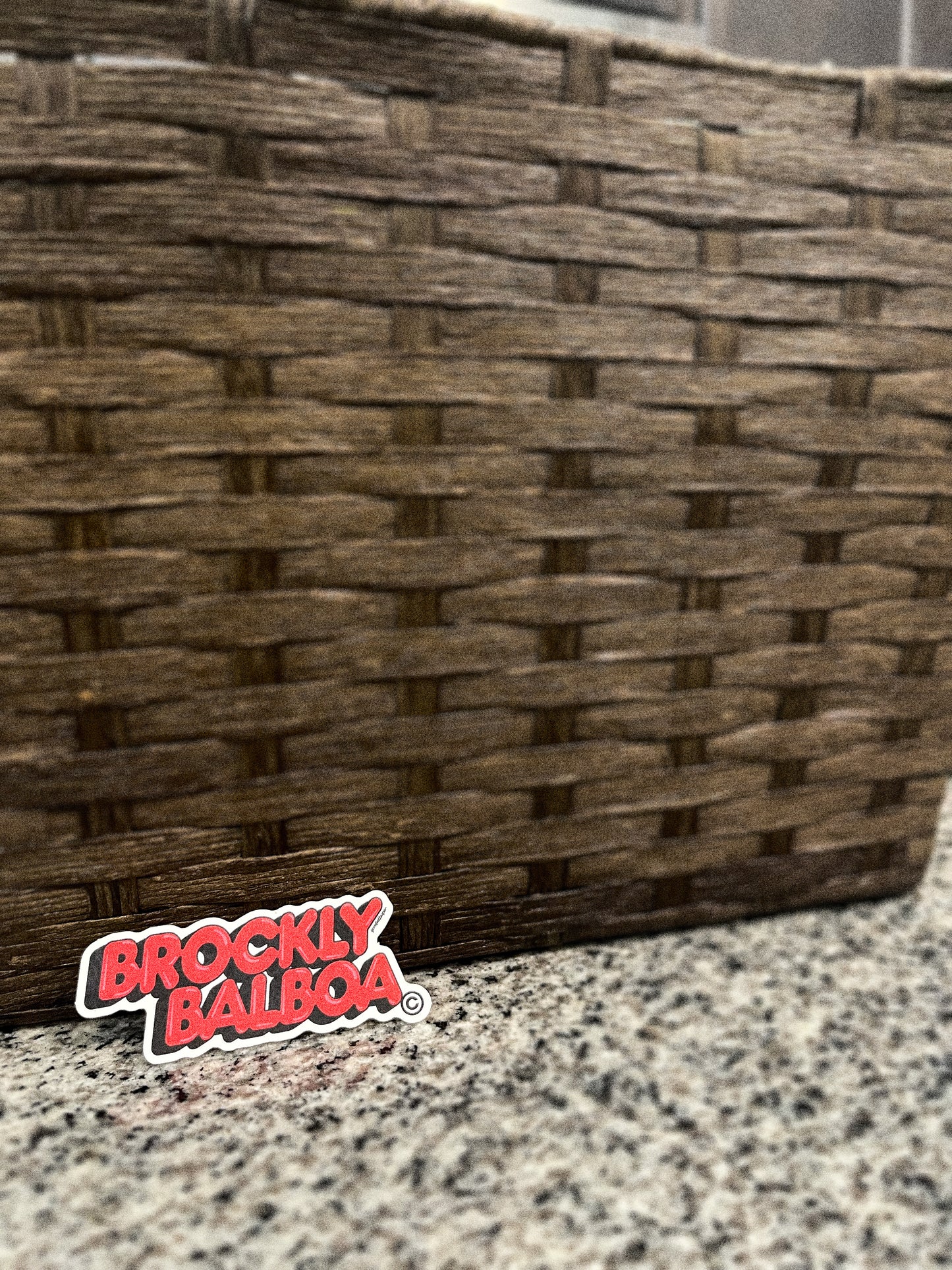 Brockly Balboa Sticker