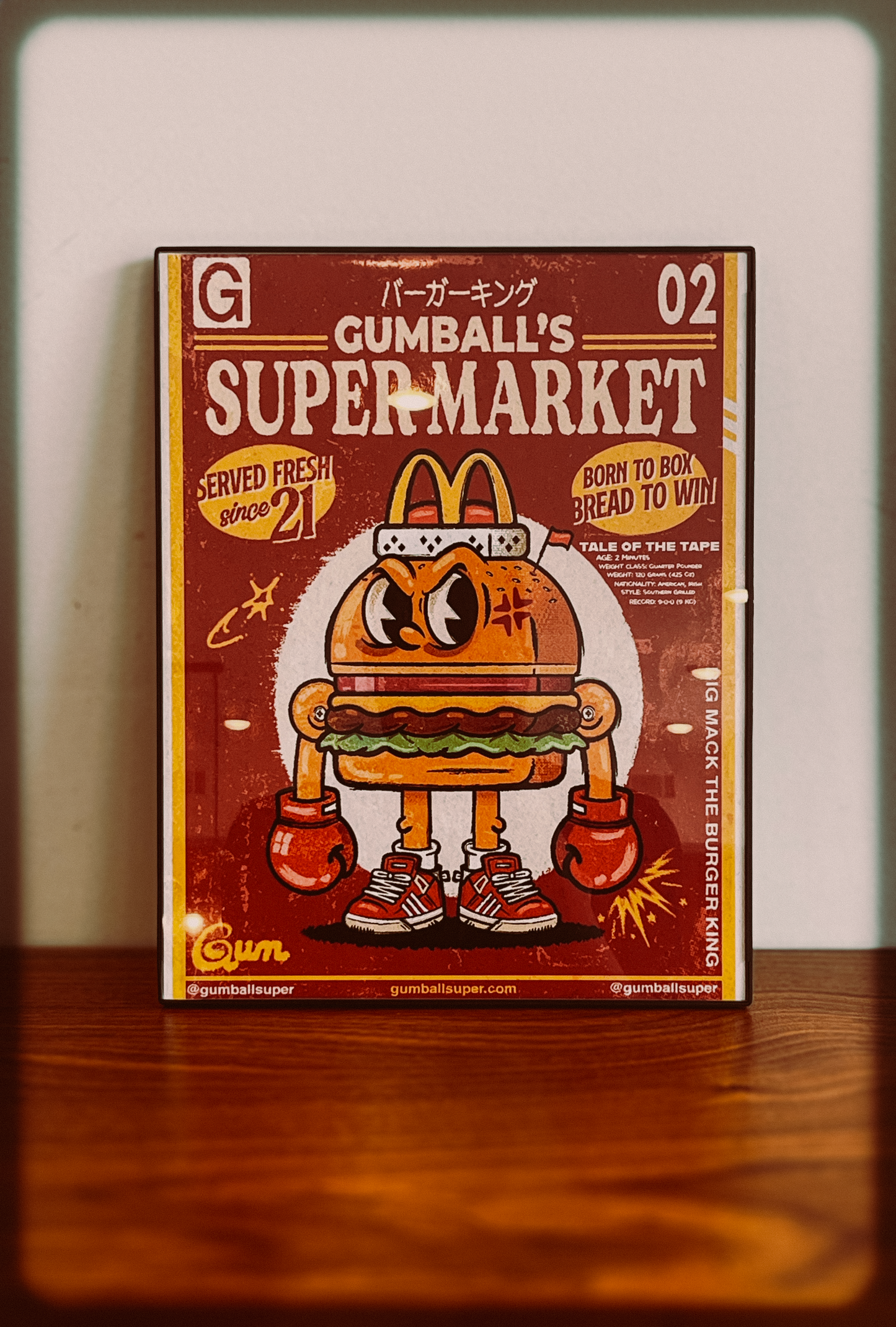 Limited Edition Big Mack, The Burger King Poster