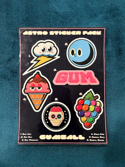 Astro Sticker Sheet