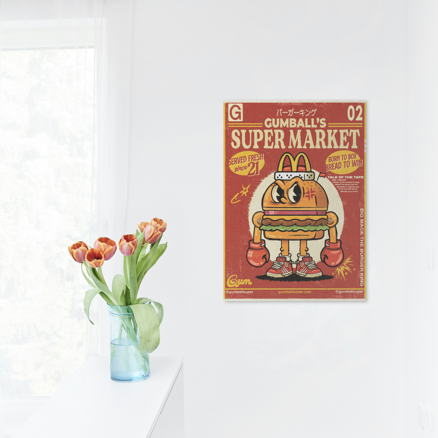 Limited Edition Big Mack, The Burger King Poster