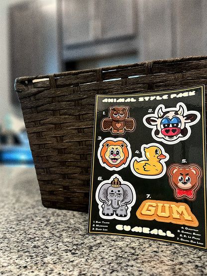 Animal Sticker Sheet